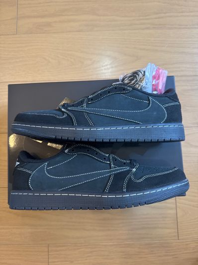 Travis Scott × Nike Air Jordan 1 Low OG SP "Black Phantom"