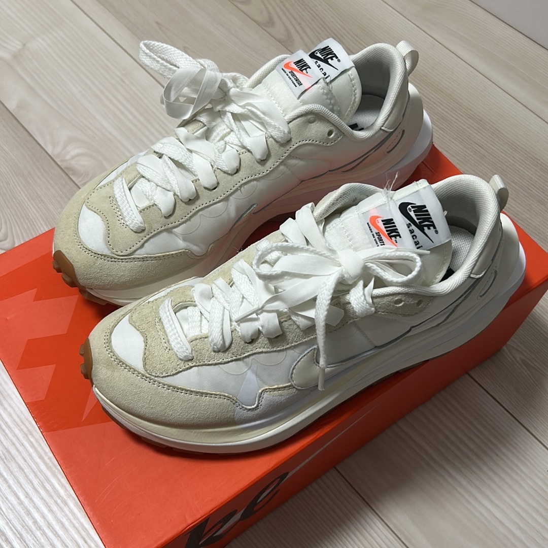 sacai × Nike Vapor Waffle "White Gum"