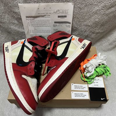 Off-White × Nike Air Jordan 1 Retro High The Ten "Chicago"