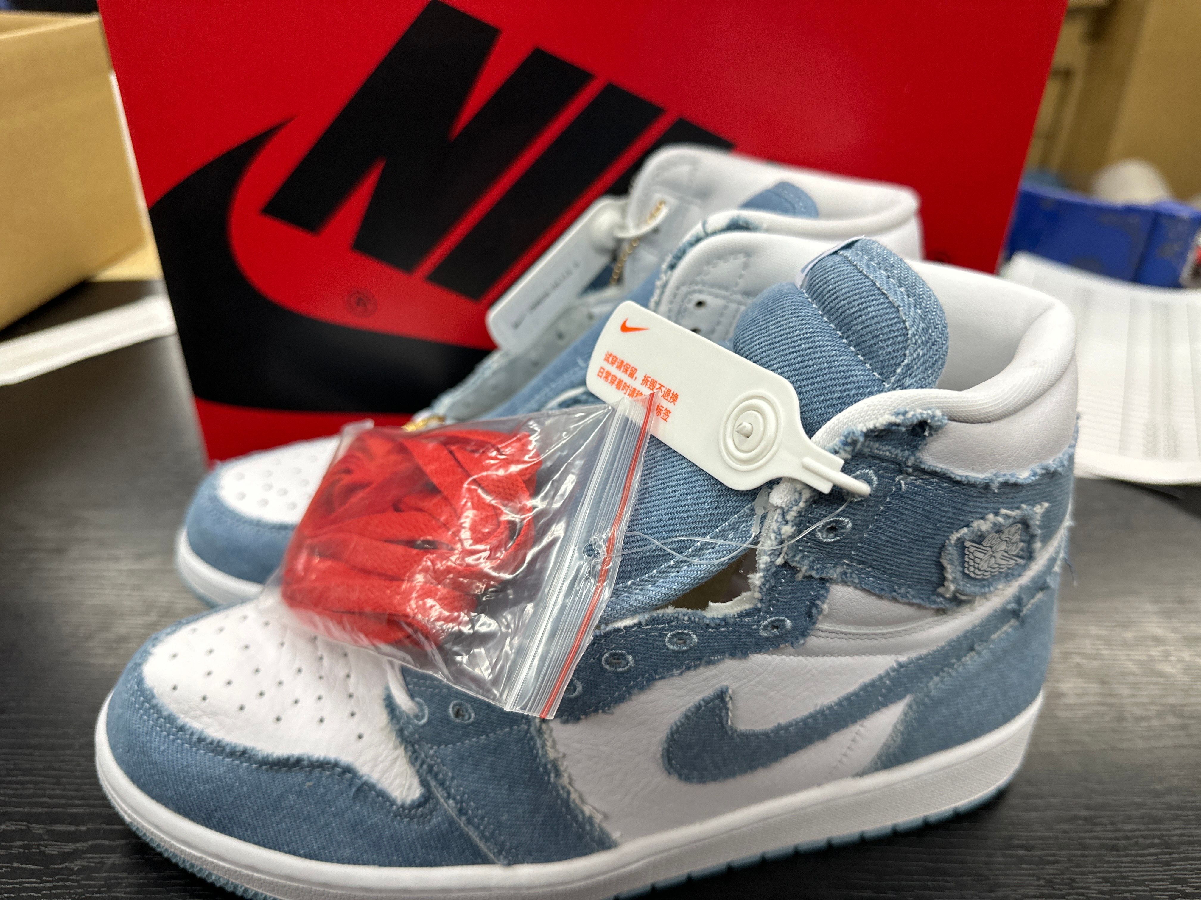 Nike Women's Air Jordan 1 High OG "Denim"