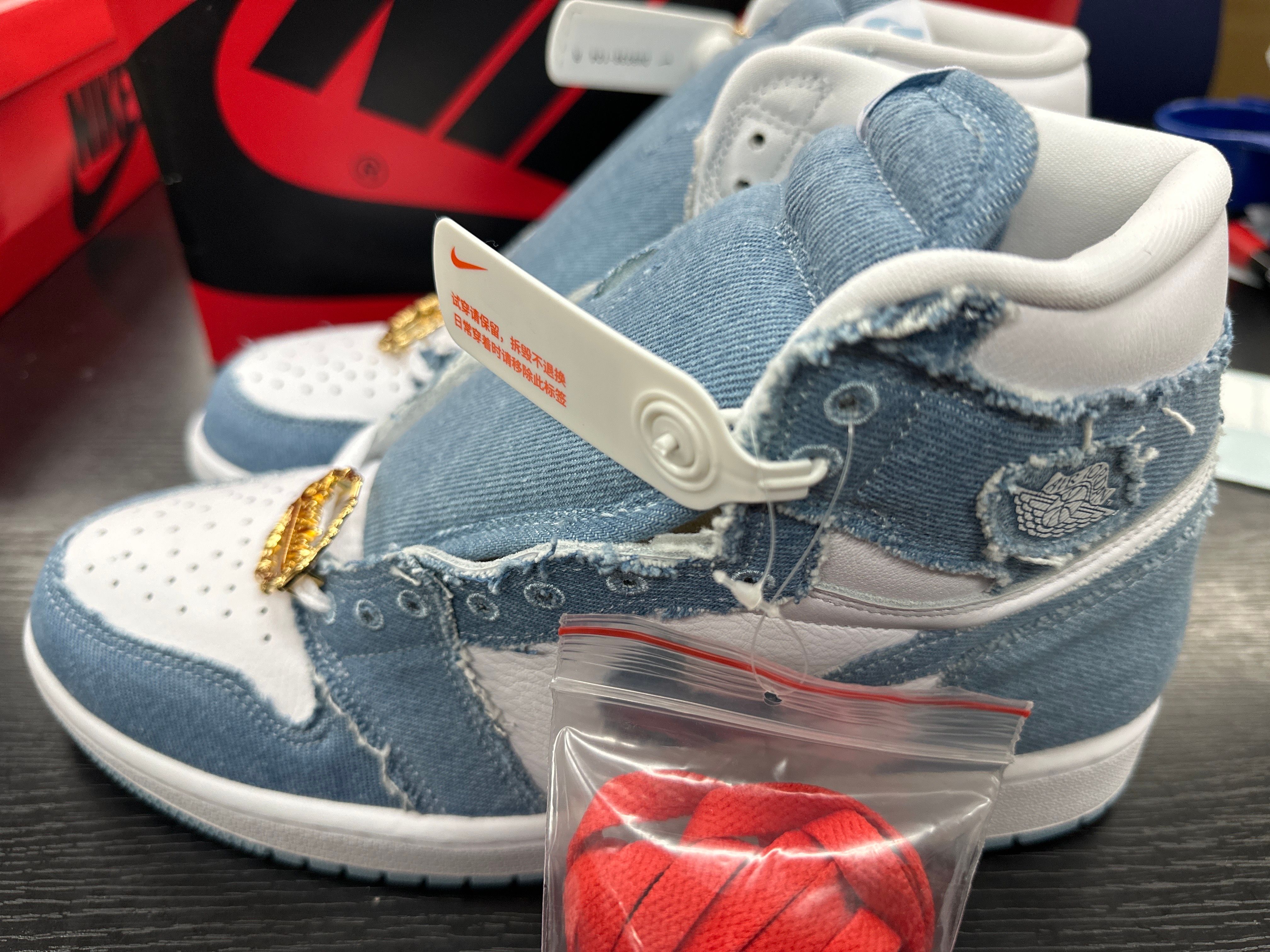 Nike Women's Air Jordan 1 High OG "Denim"