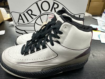 A Ma Maniere × Nike Air Jordan 2 "Airness/Sail and Burgundy"