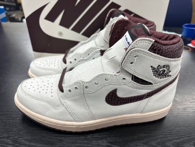 A Ma Maniere × Nike Air Jordan 1 Retro High OG "Sail and Burgundy"