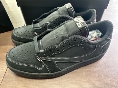 Travis Scott × Nike Air Jordan 1 Low OG SP "Black Phantom"