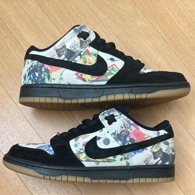 Supreme × Nike SB Dunk Low "Rammellzee"
