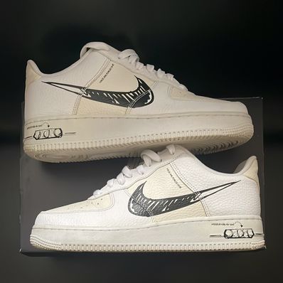 Nike Air Force 1 Low LV8 Utility "Black Sketch"