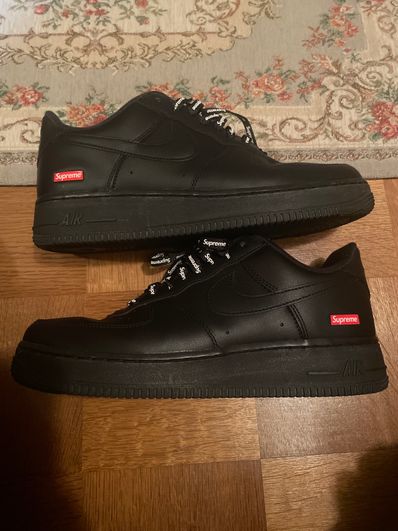 Supreme × Nike Air Force 1 Low "Black"