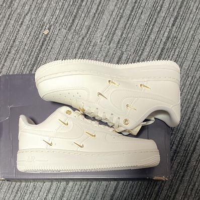 Nike Women's Air Force 1 '07 LX "Sail/Metallic Gold"