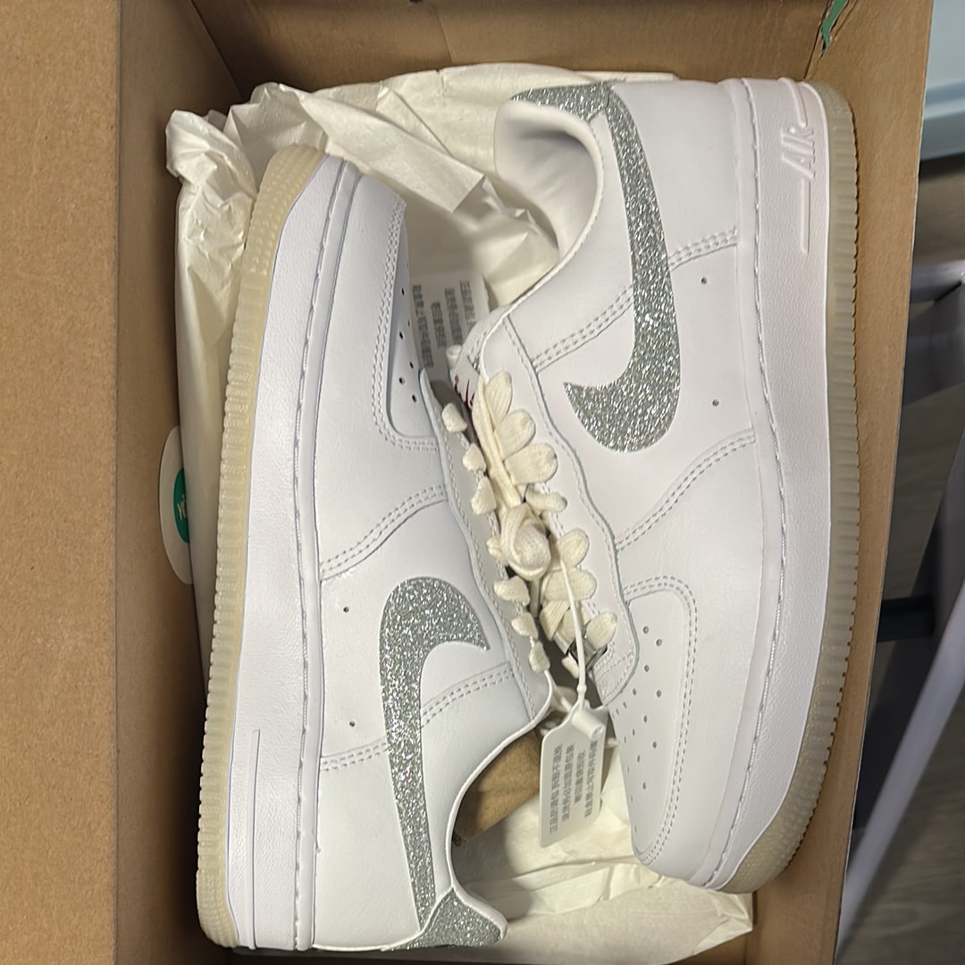 Nike Women's Air Force 1 '07 LX "White/Cool Grey/Multi Color"