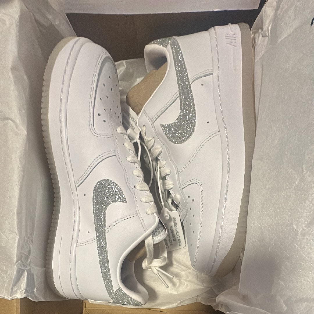 Nike Women's Air Force 1 '07 LX "White/Cool Grey/Multi Color"