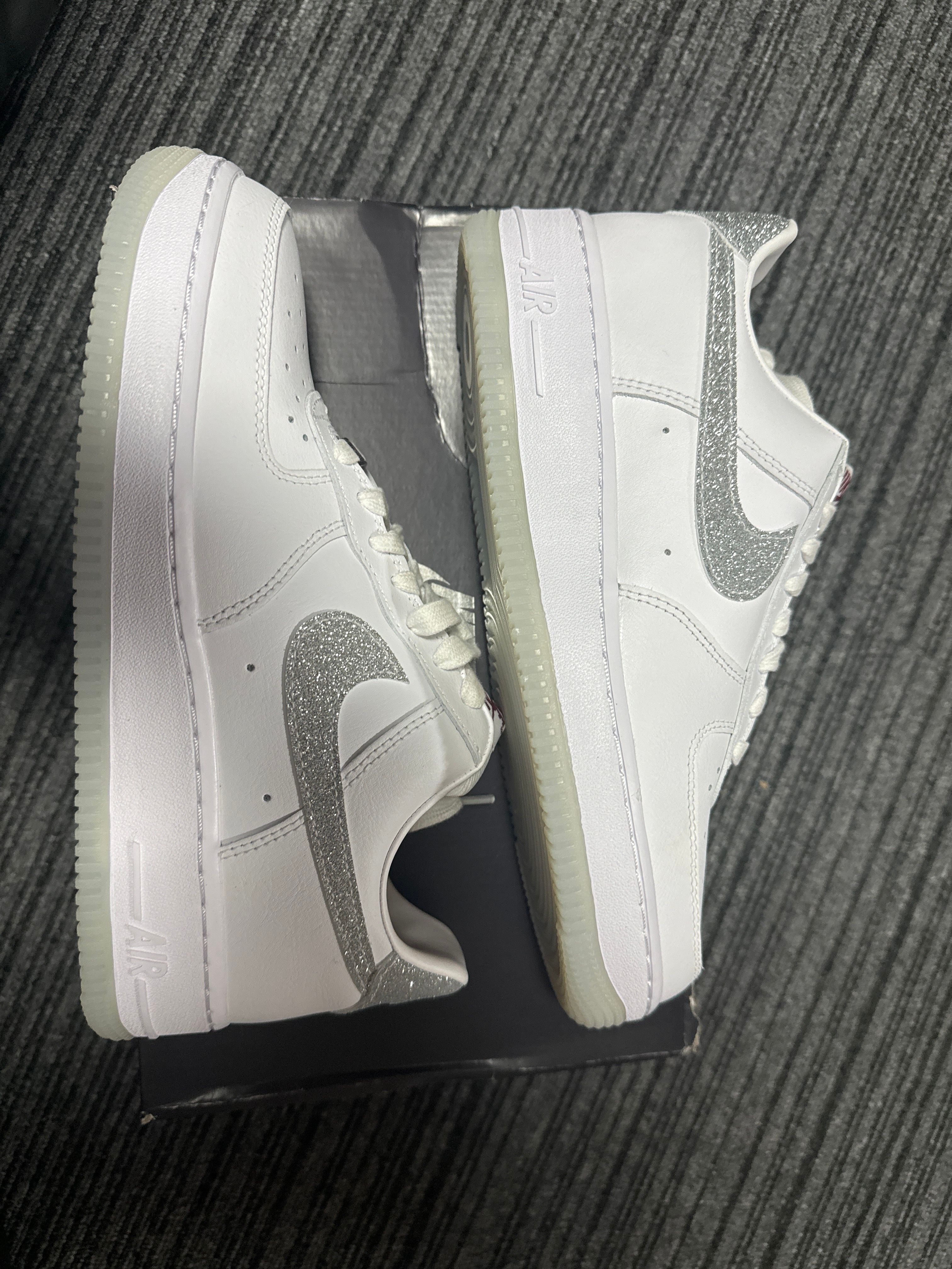 Nike Women's Air Force 1 '07 LX "White/Cool Grey/Multi Color"