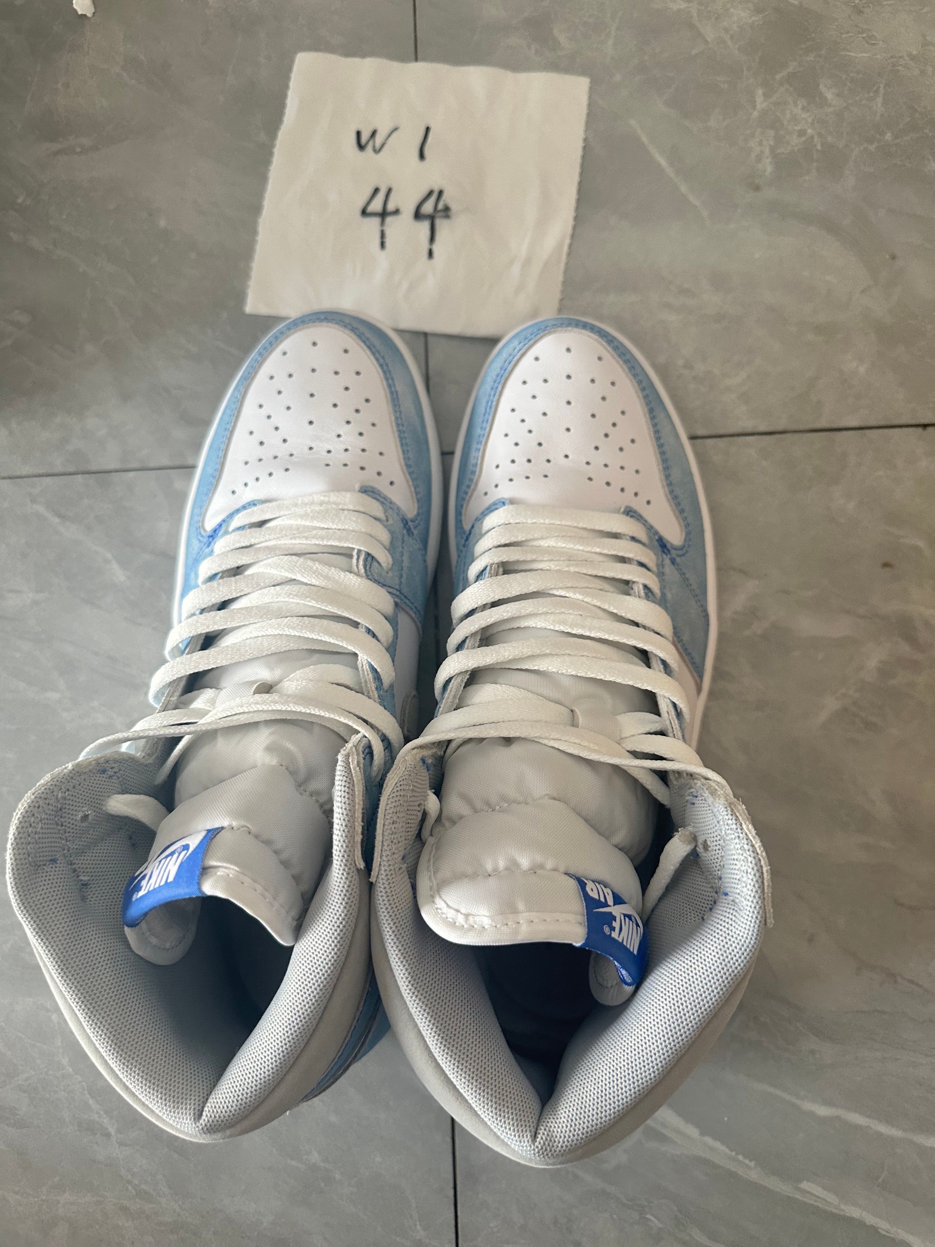 ホスパクエアジョーダン1 HI OG ロイヤルハイパー　28cm USED タイムセール 28cm Nike Air Jordan 1 OG Hyper Royal エア