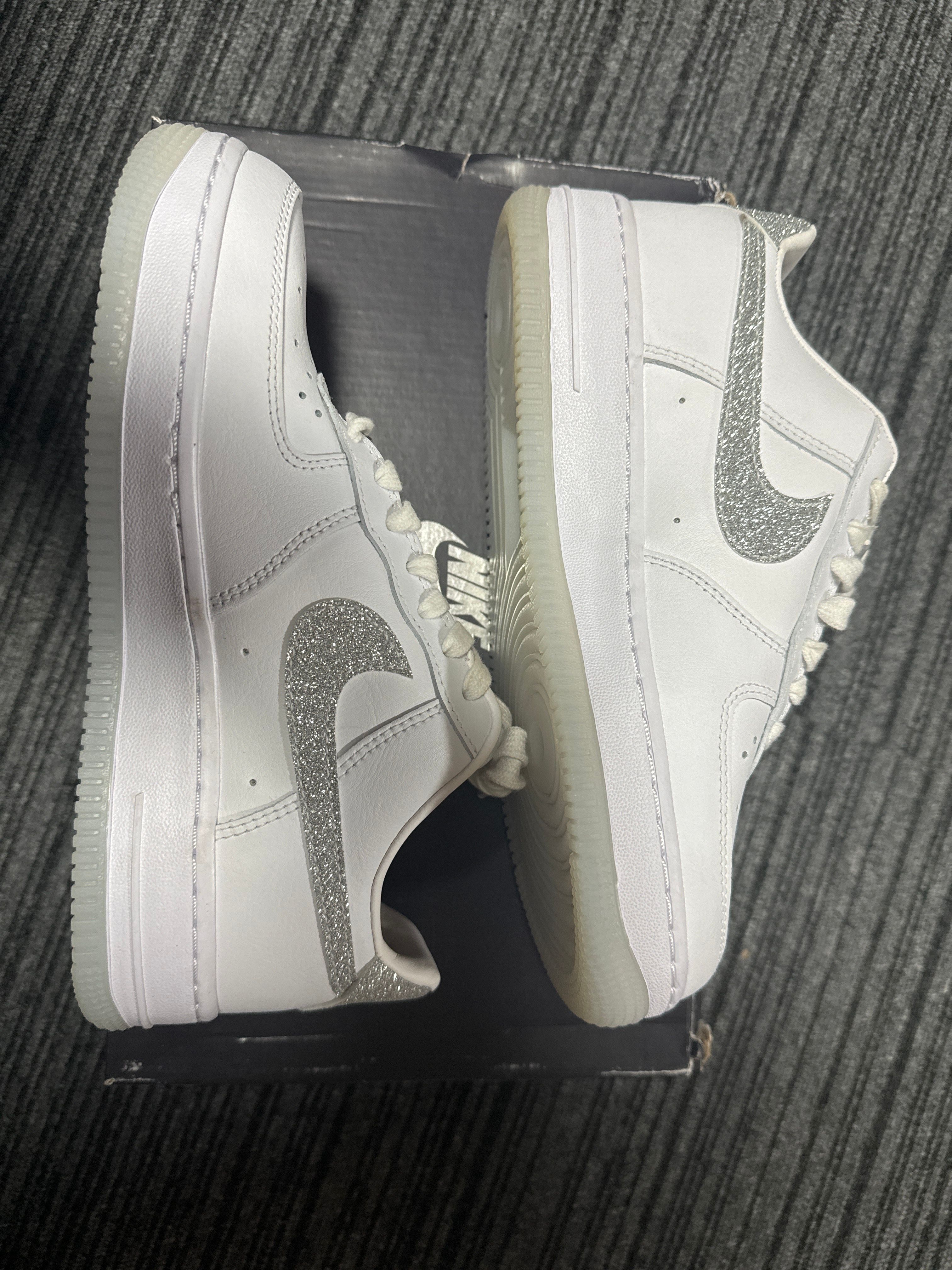Nike Women's Air Force 1 '07 LX "White/Cool Grey/Multi Color"