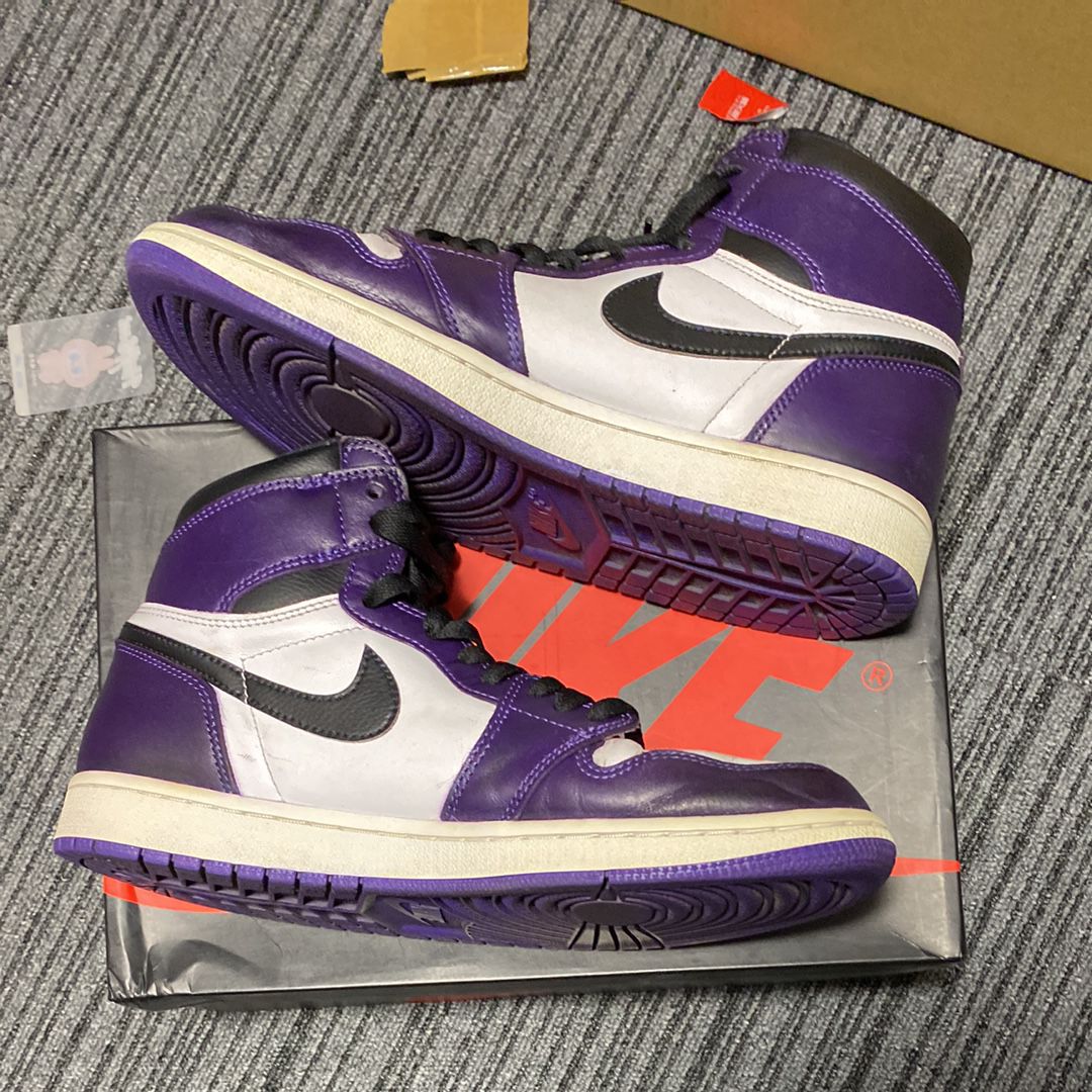 Nike Air Jordan 1 Retro High OG "Court Purple White/Black" (2020)   