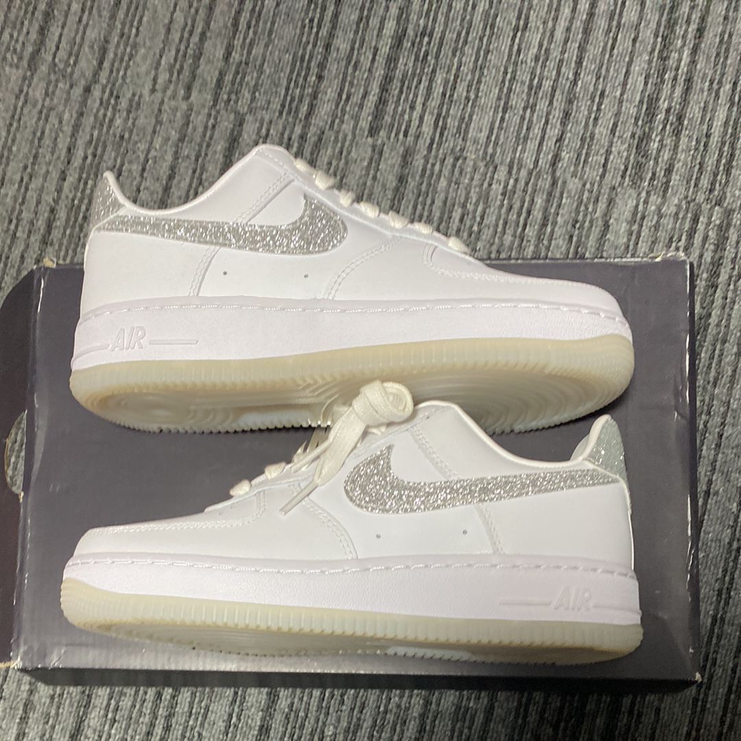 Nike Women's Air Force 1 '07 LX "White/Cool Grey/Multi Color"