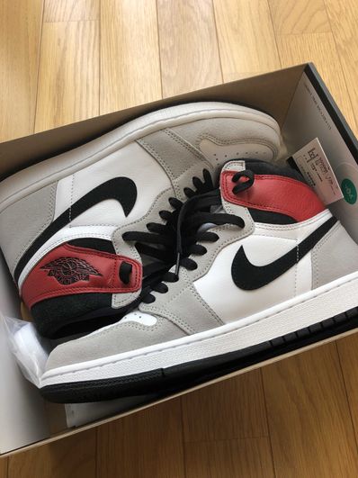 Nike Air Jordan 1 High OG "White/Black/Light Smoke Grey"