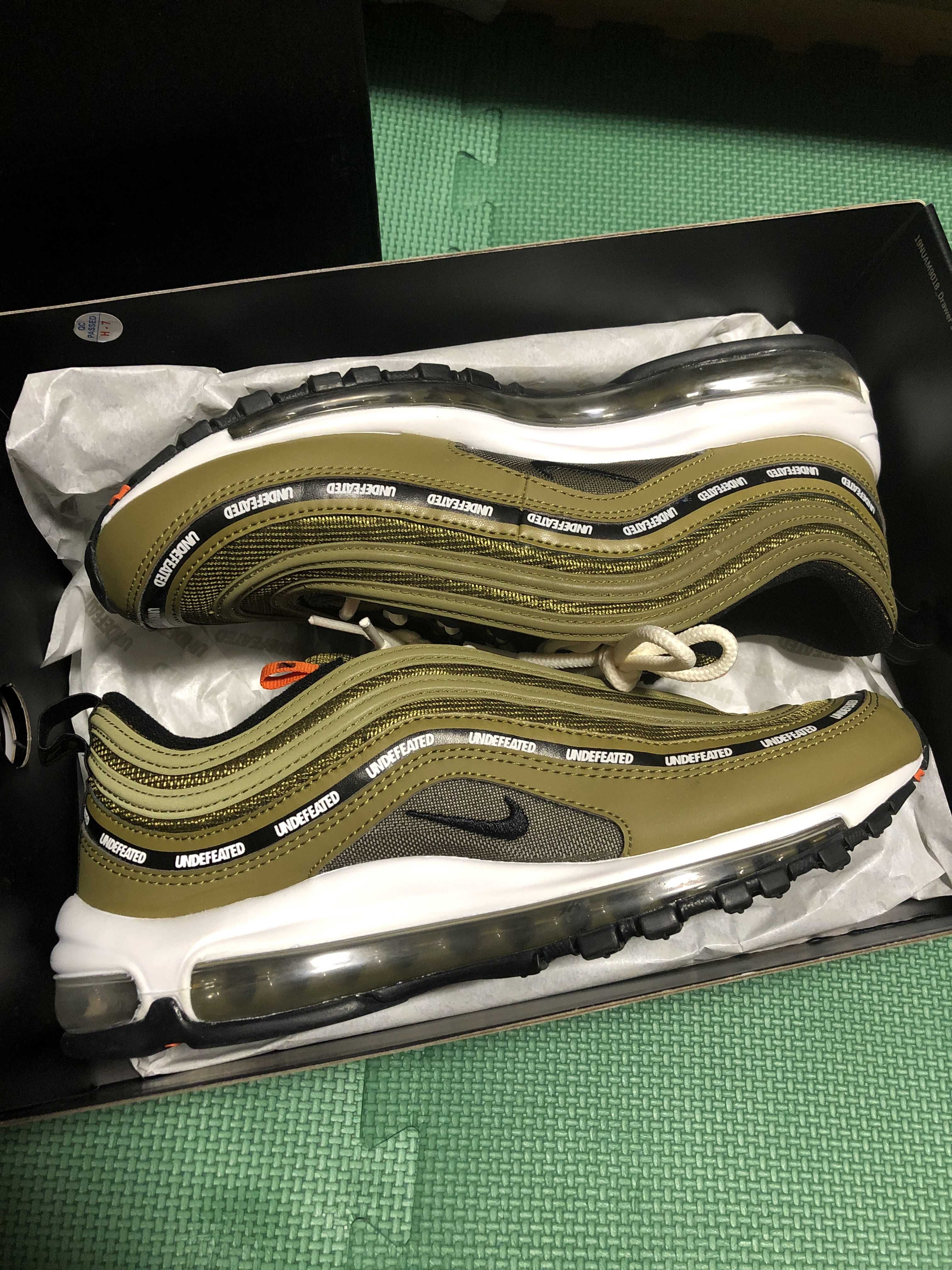 UNDEFEATED × Nike Air Max 97 "Olive"