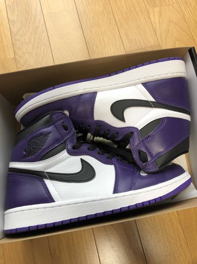 Nike Air Jordan 1 Retro High OG "Court Purple White/Black" (2020)