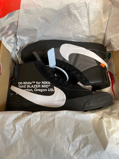 Off-White × Nike Blazer Studio Mid "Grim Reaper"