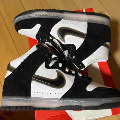 SLAM JAM x NIKE DUNK HIGH "WHITE/CLEAR BLACK"