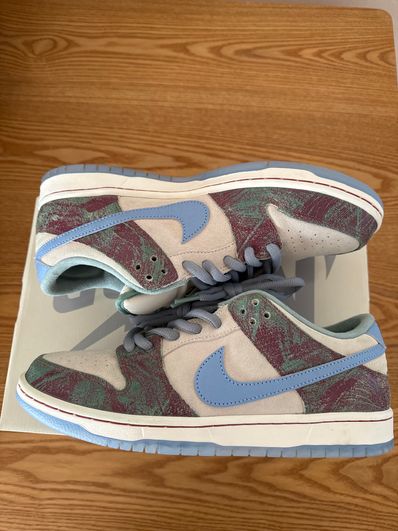Crenshaw Skate Club × Nike SB Dunk Low PRO QS "Sail/Light Blue-Cedar"
