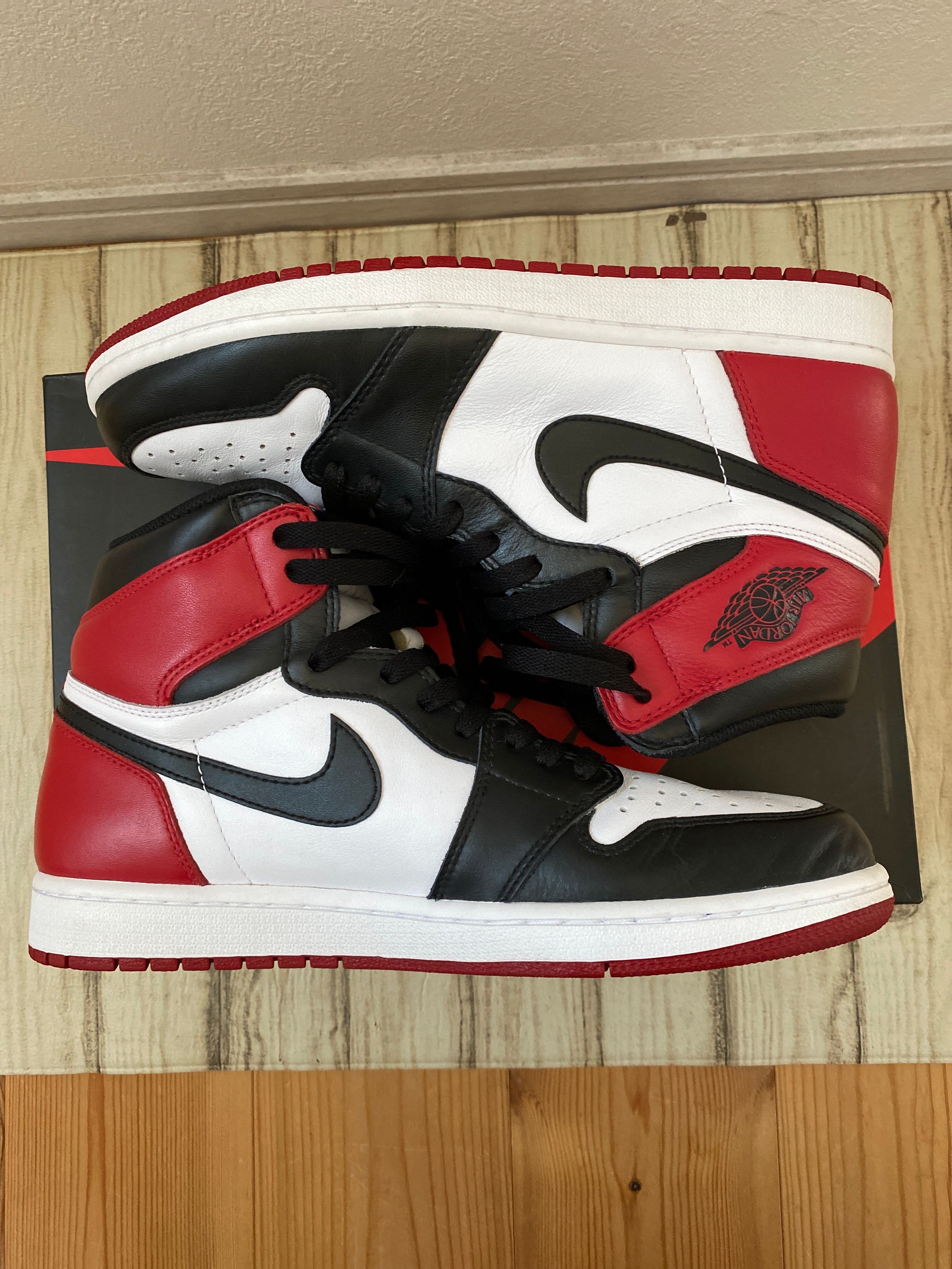 Nike Air Jordan 1 Retro High OG "Black Toe"(2016)