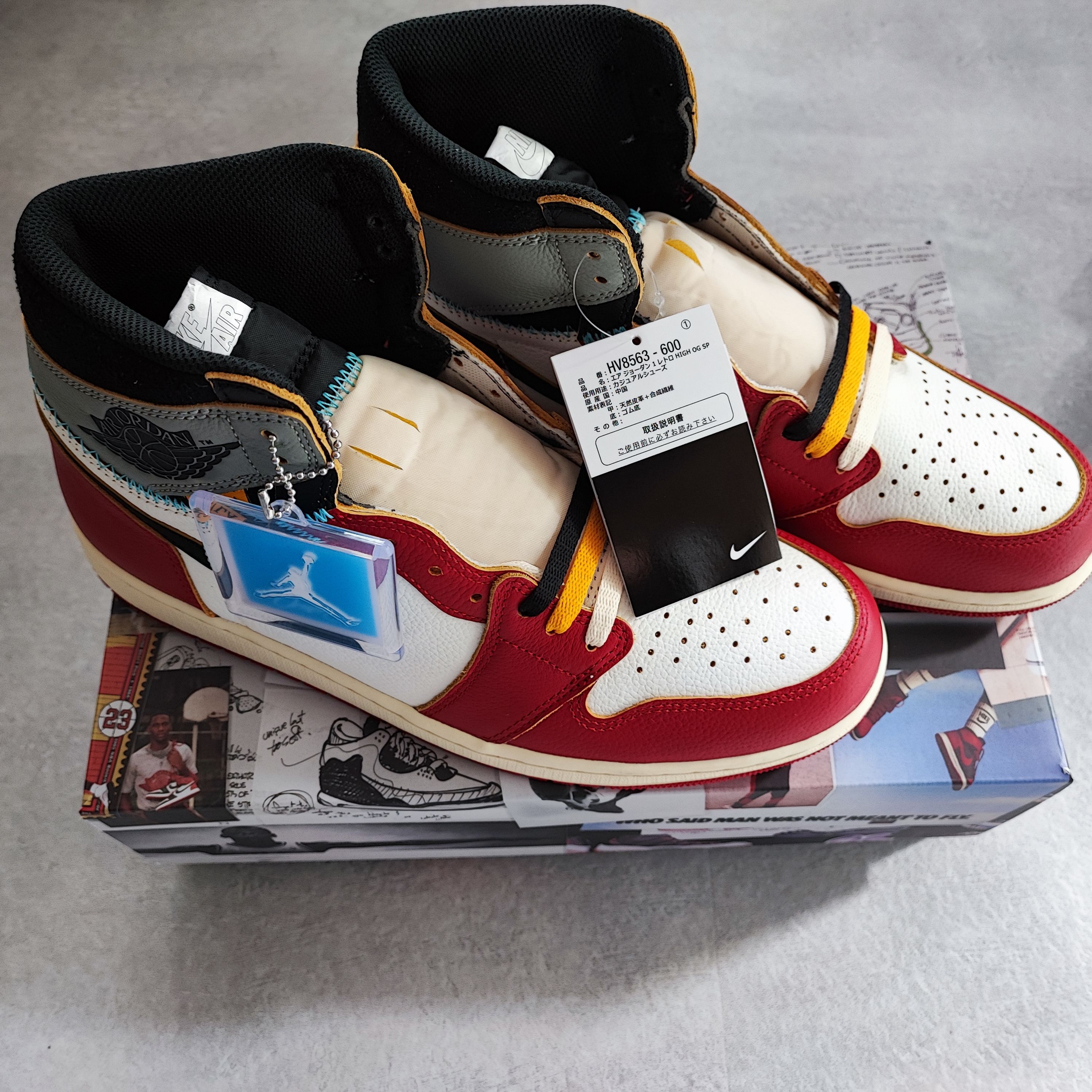 UNION × Nike Air Jordan 1 Retro High OG "Chicago/Shadow"