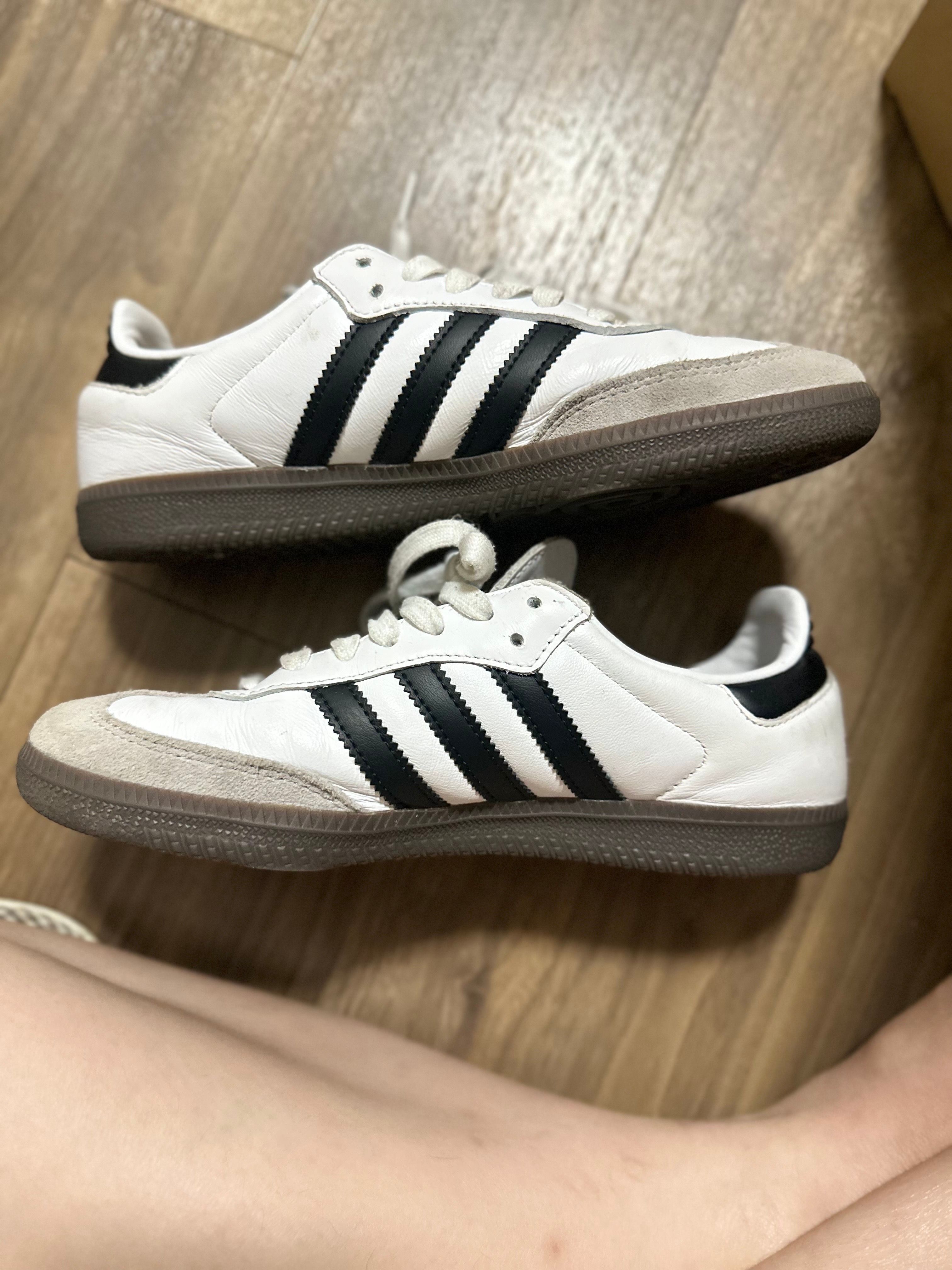 adidas Samba OG "Cloud White/Core Black/Clear Granite"
