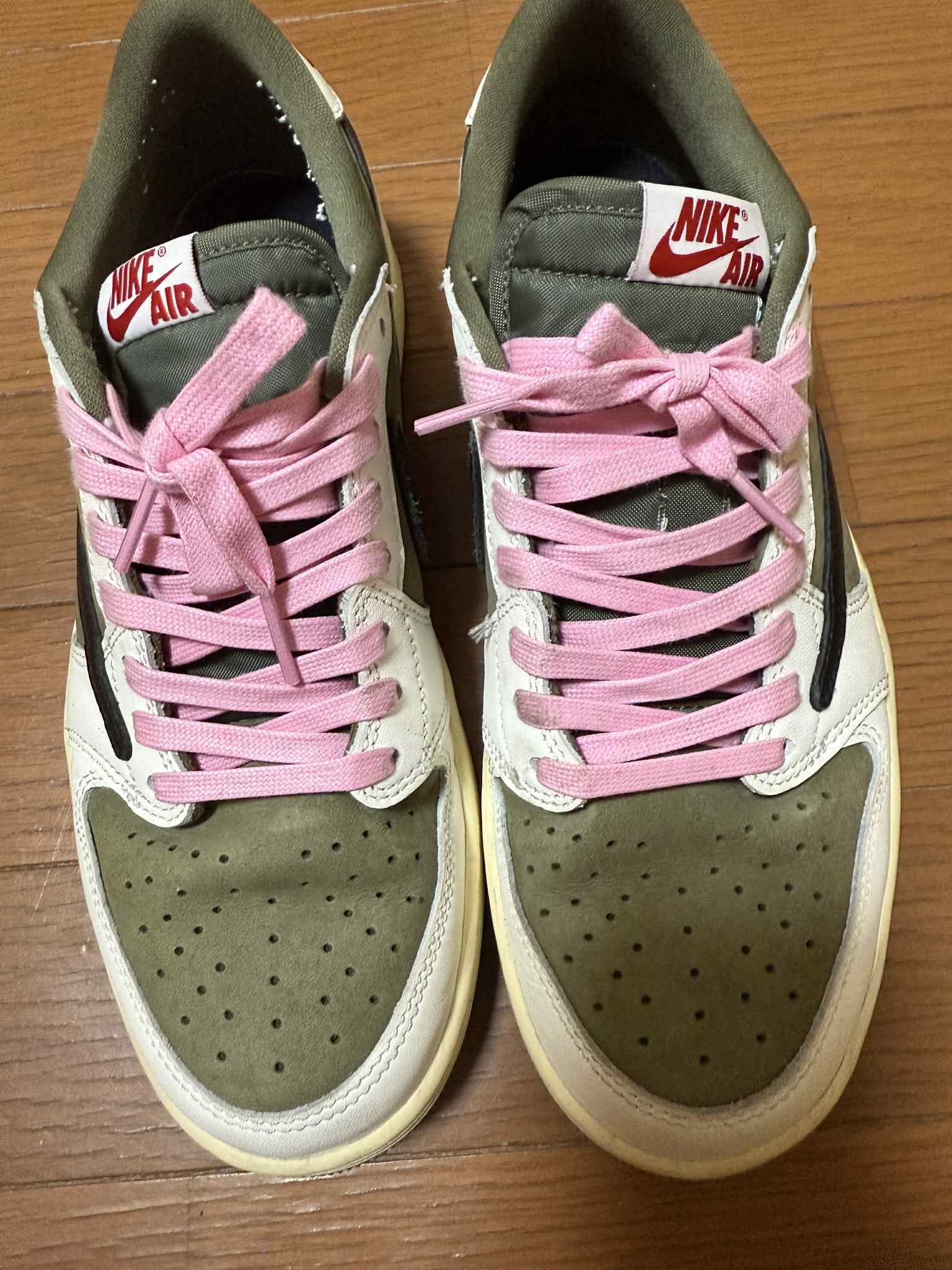 Travis Scott × Nike Air Jordan 1 Low OG SP "Reverse Olive"