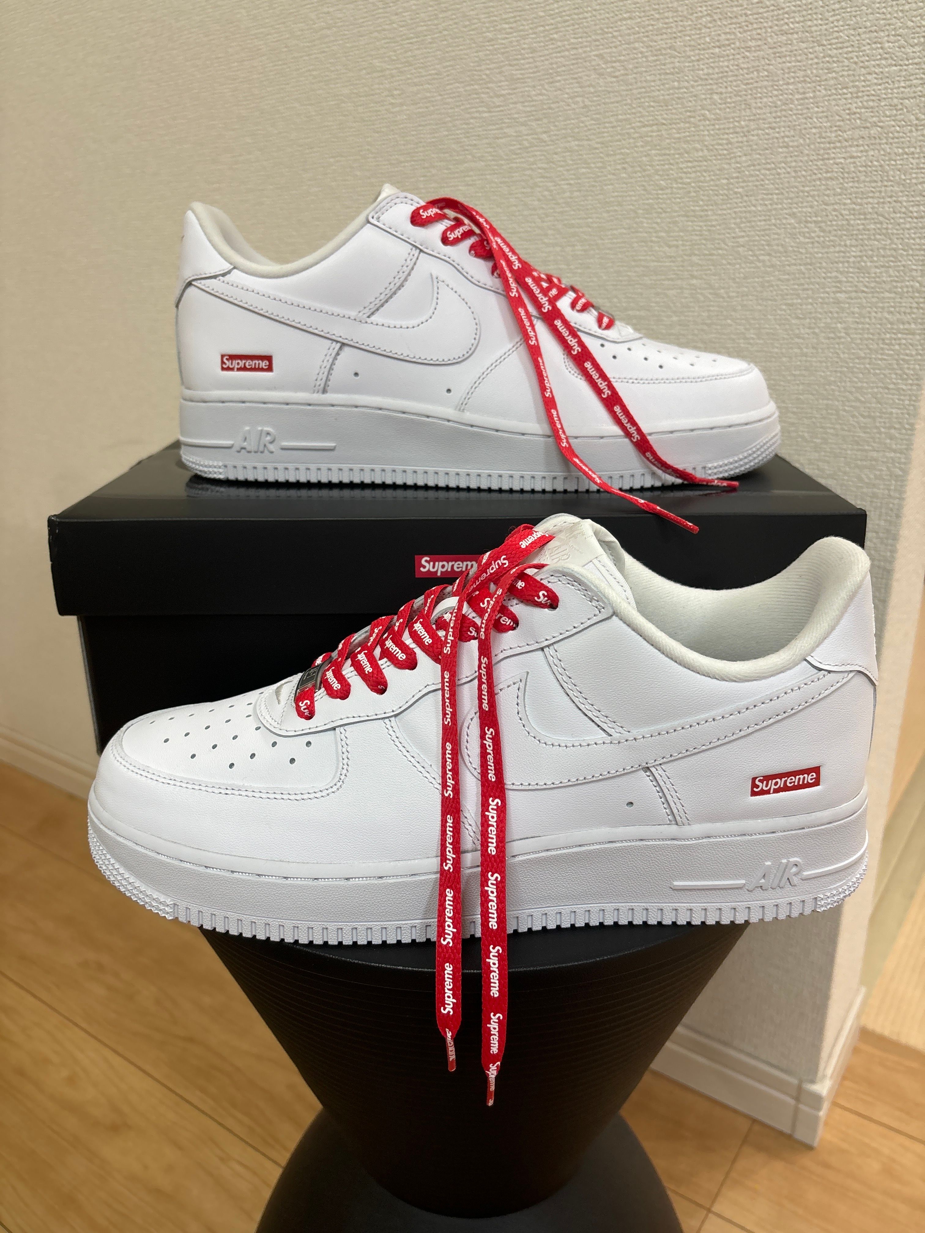 Supreme × Nike Air Force 1 Low "White"