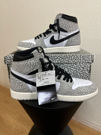 Nike Air Jordan 1 High OG "White Cement/Safari"