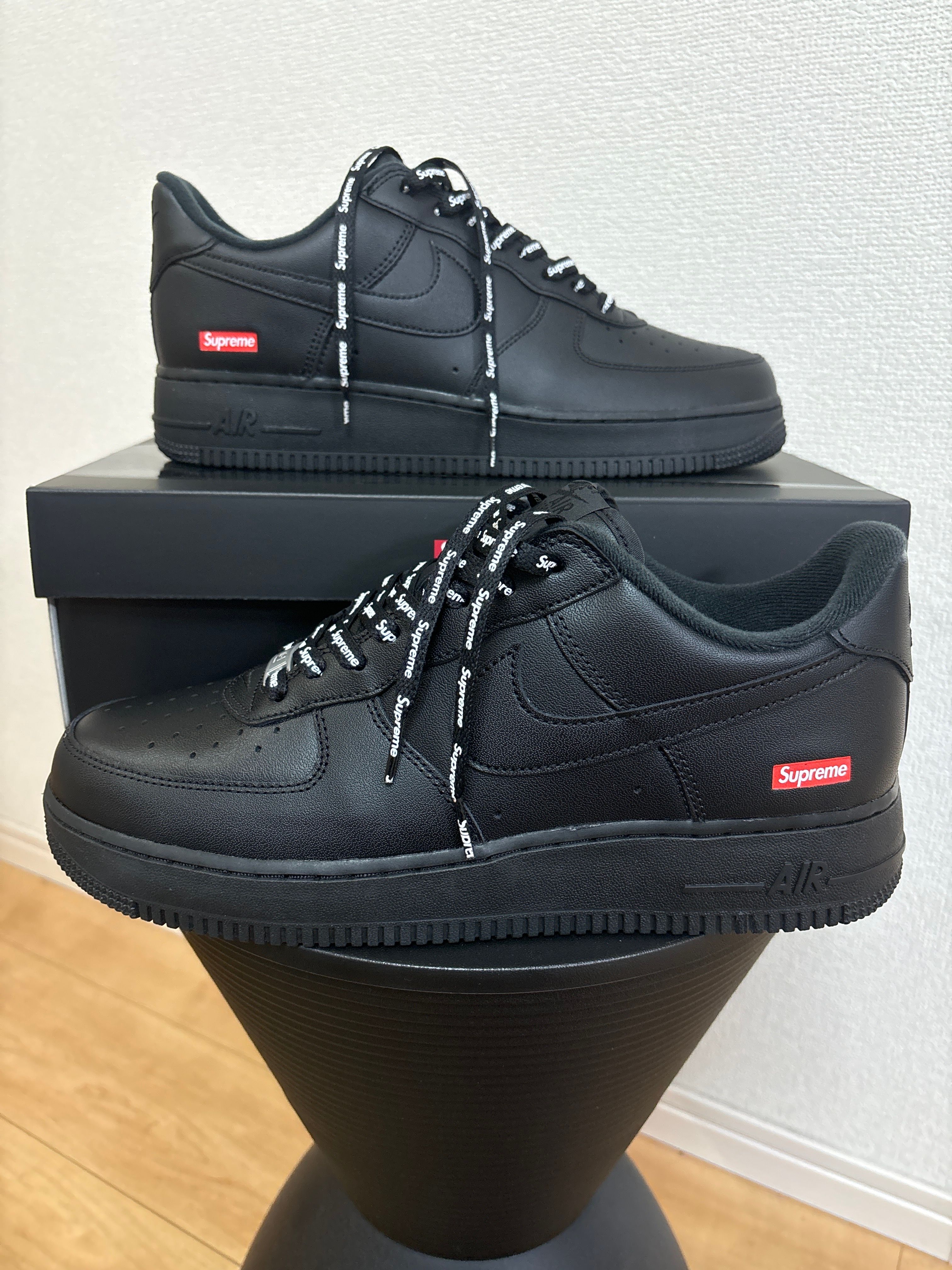 Supreme × Nike Air Force 1 Low "Black"