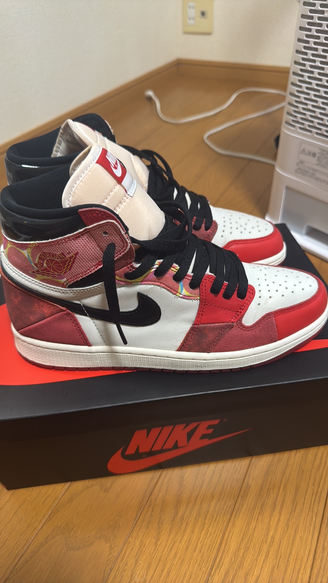 Spider-Man × Nike Air Jordan 1 Retro High OG SP "Spider-Man: Across the Spider-Verse/University Red"