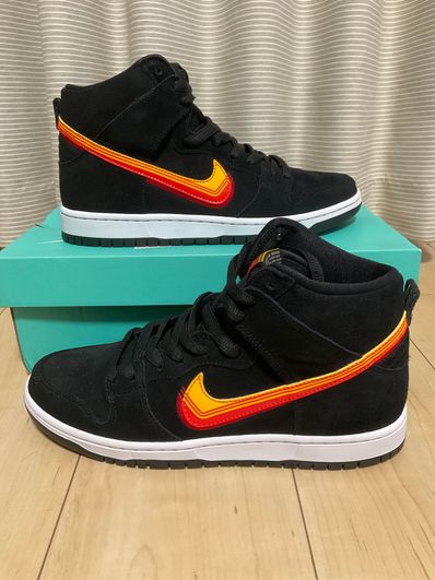 Nike SB Dunk High Pro "Black/Team Orange"