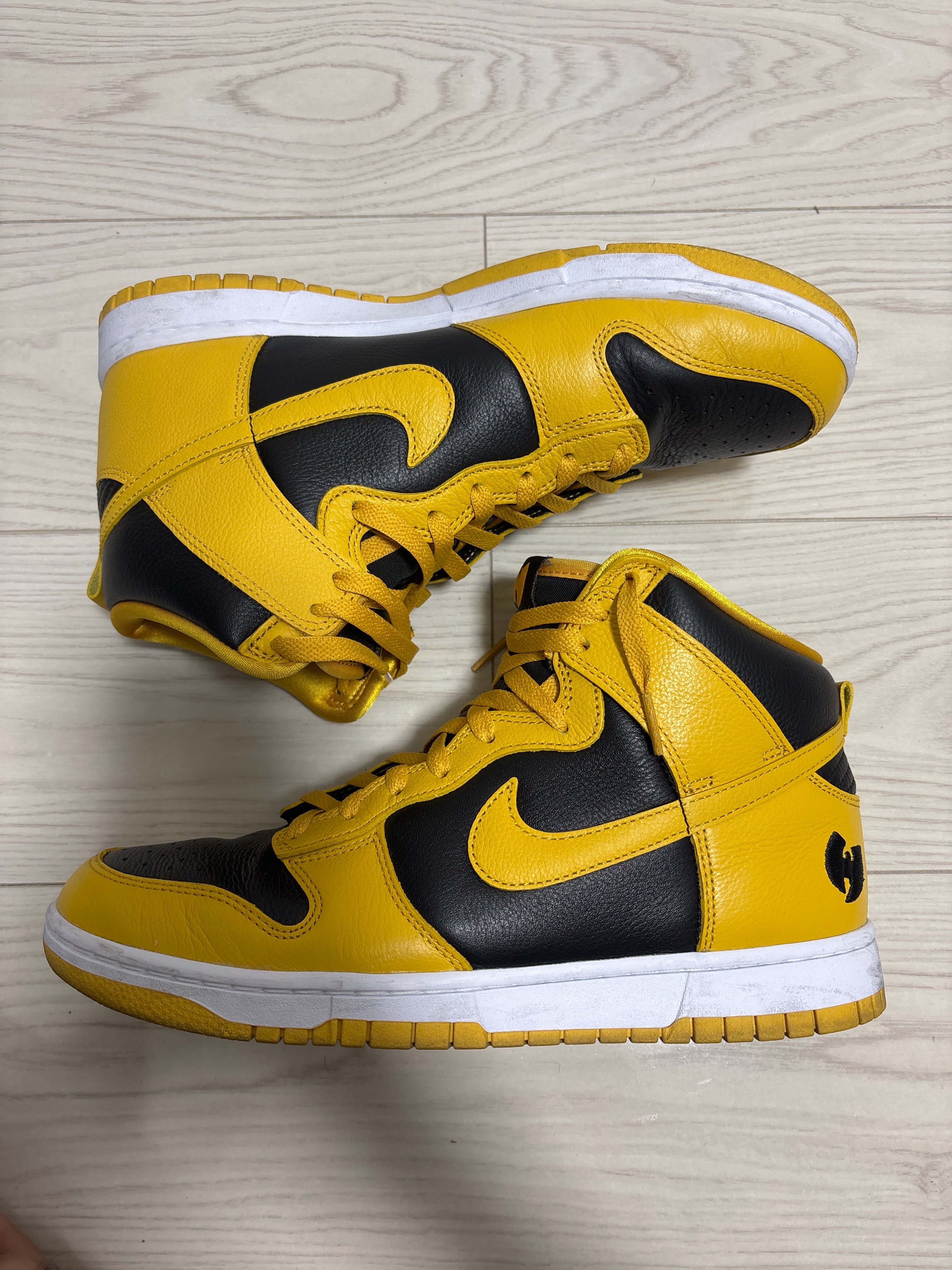 Wu-Tang Clan × Nike Dunk High Retro PRM "Black and Pollen"