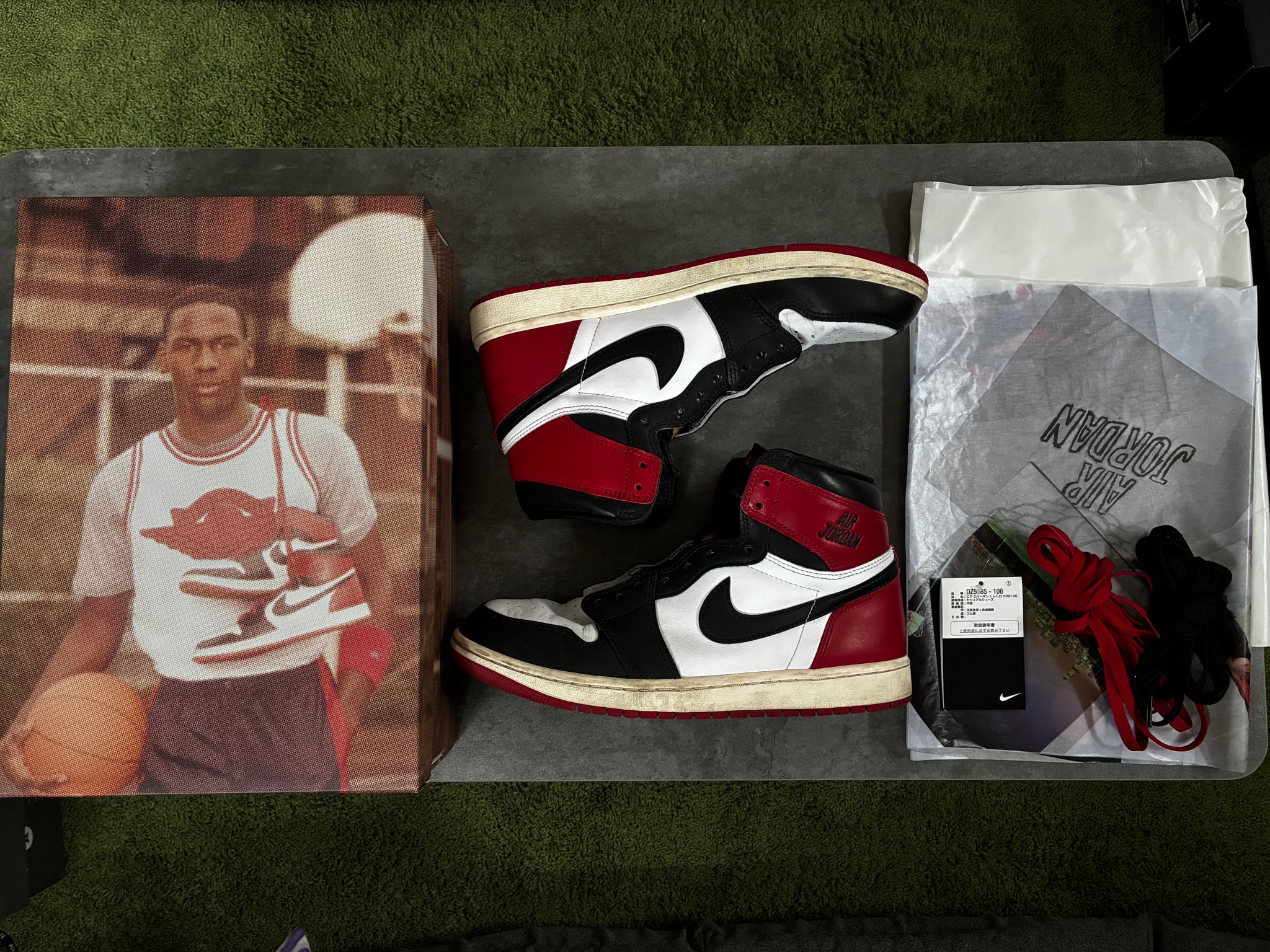 Nike Air Jordan 1 Retro High OG "Black Toe Reimagined"