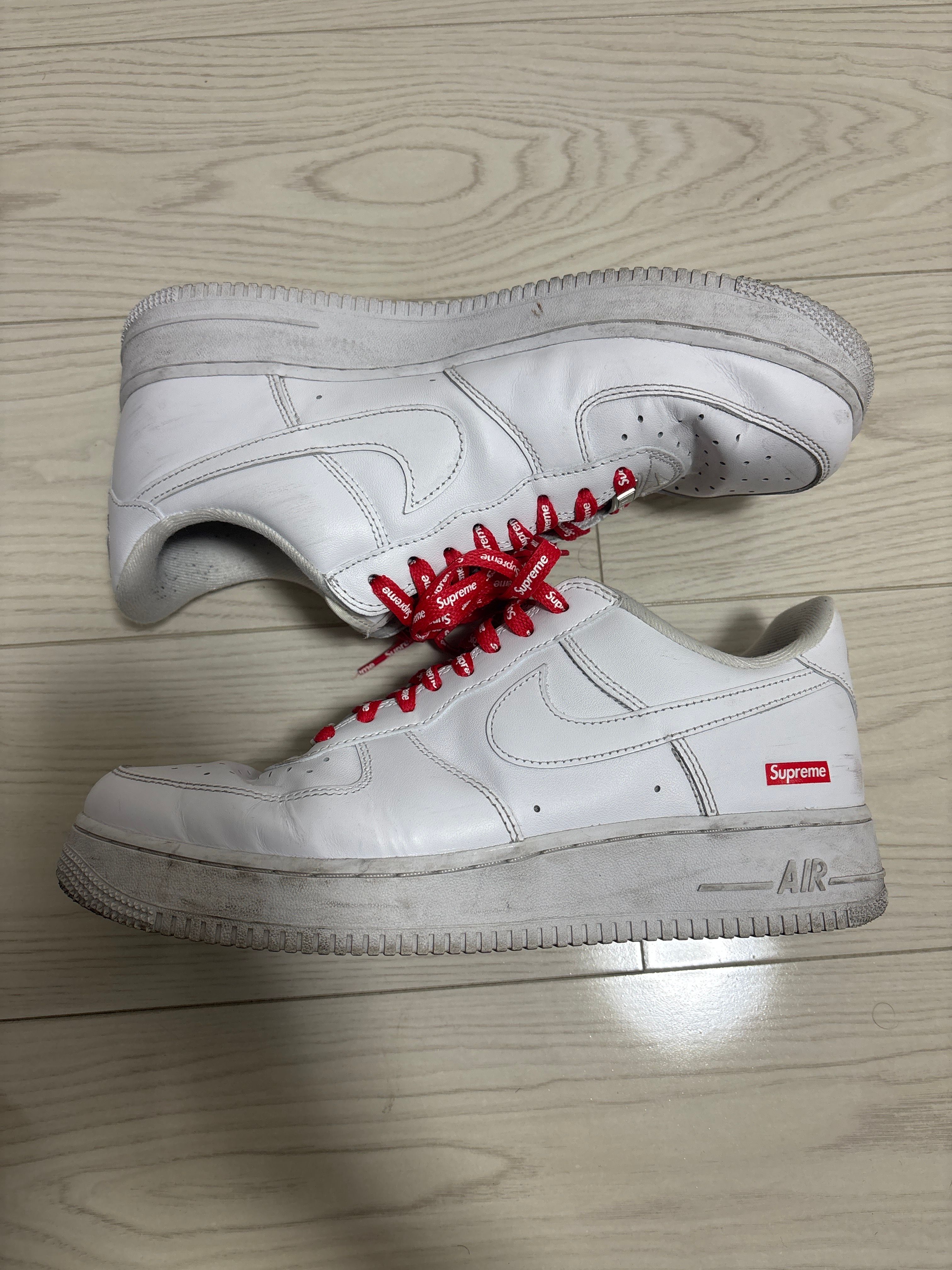 Supreme × Nike Air Force 1 Low "White"