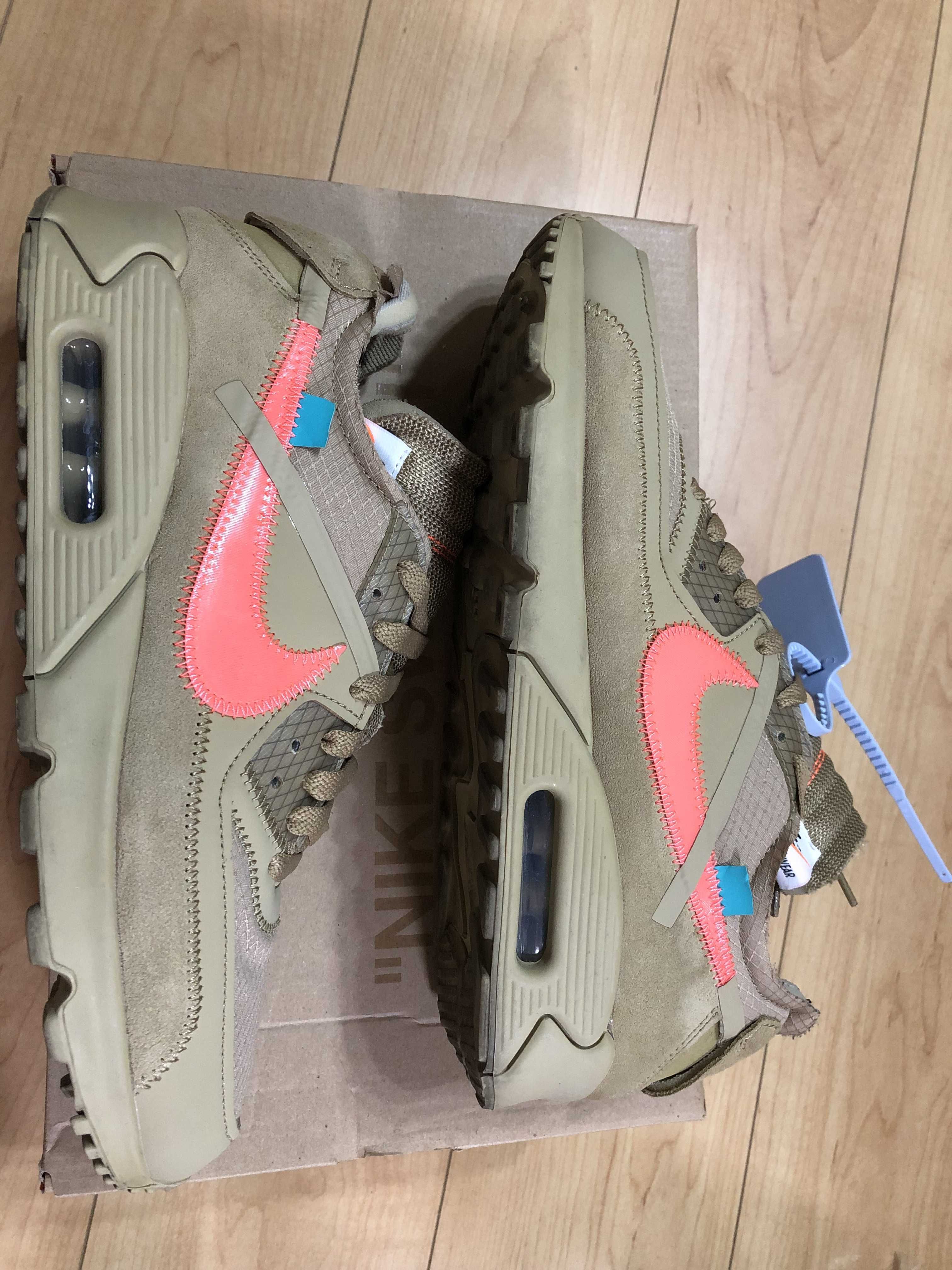 Off-White × Nike Air Max 90 "Desert Ore"