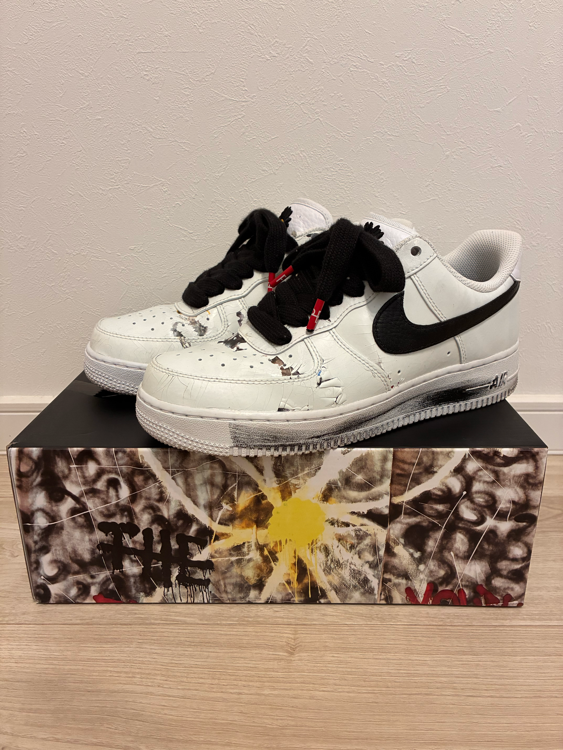 PEACEMINUSONE × Nike Air Force 1 Low "Para-noise/White/Black" / G-DRAGON