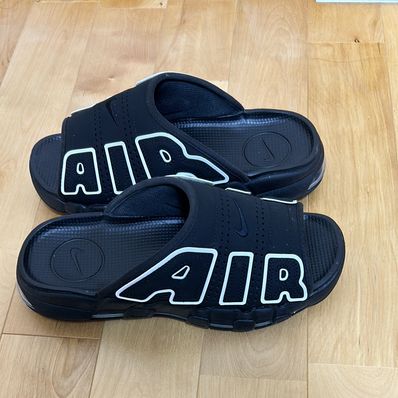 Nike Air More Uptempo Slide "Black" (DV2132-001/DV2137-001)