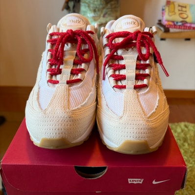 Levi's × Nike Air Max 95 OG "Denim White"