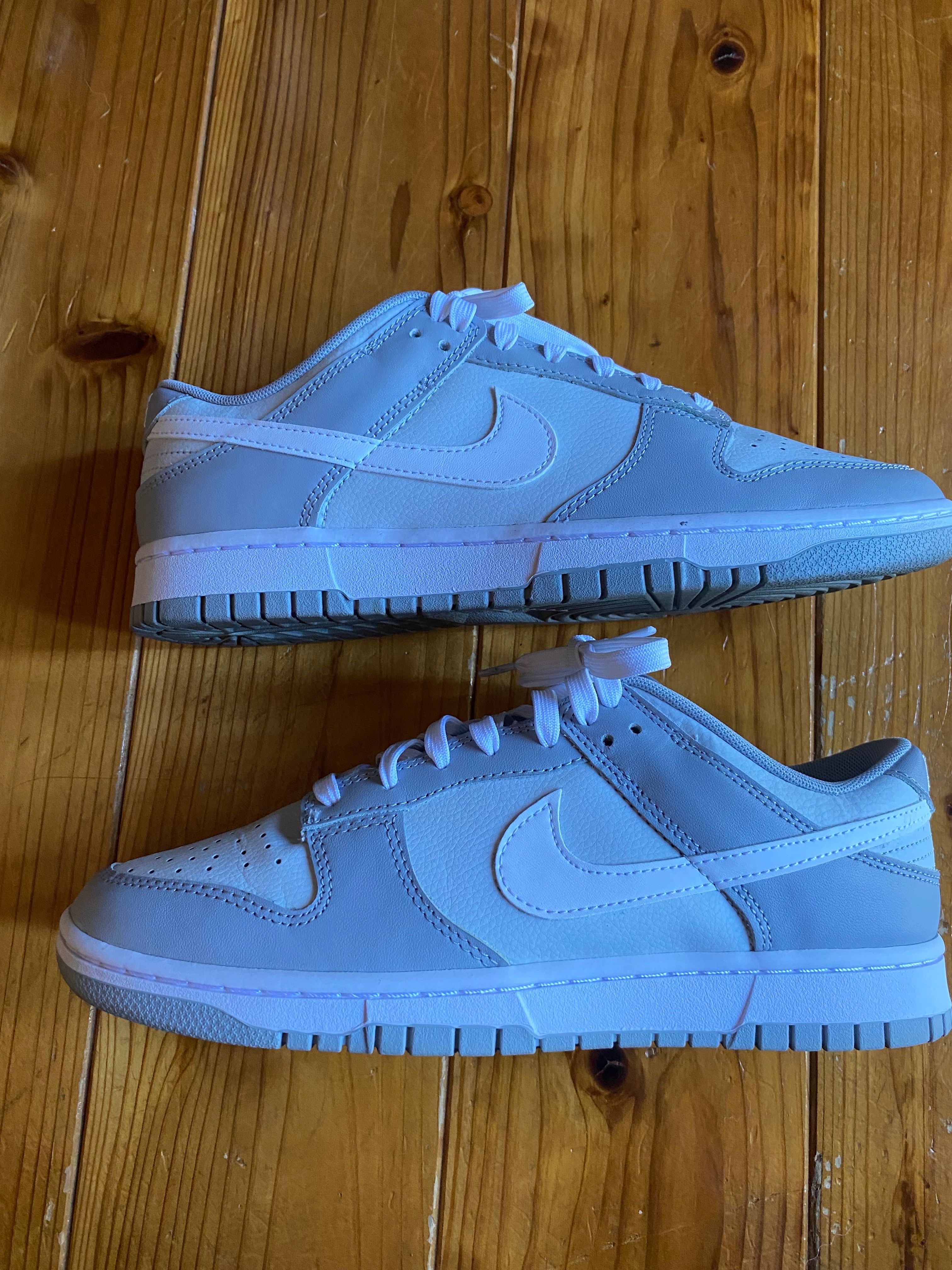 Nike Dunk Low "Pure Platinum/White/Wolf Gray"