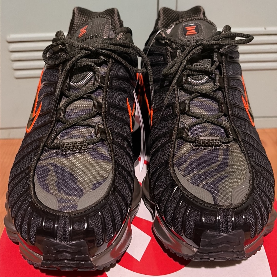 Nike Shox TL "Black/Cargo Khaki-Sequoia-Newsprint"
