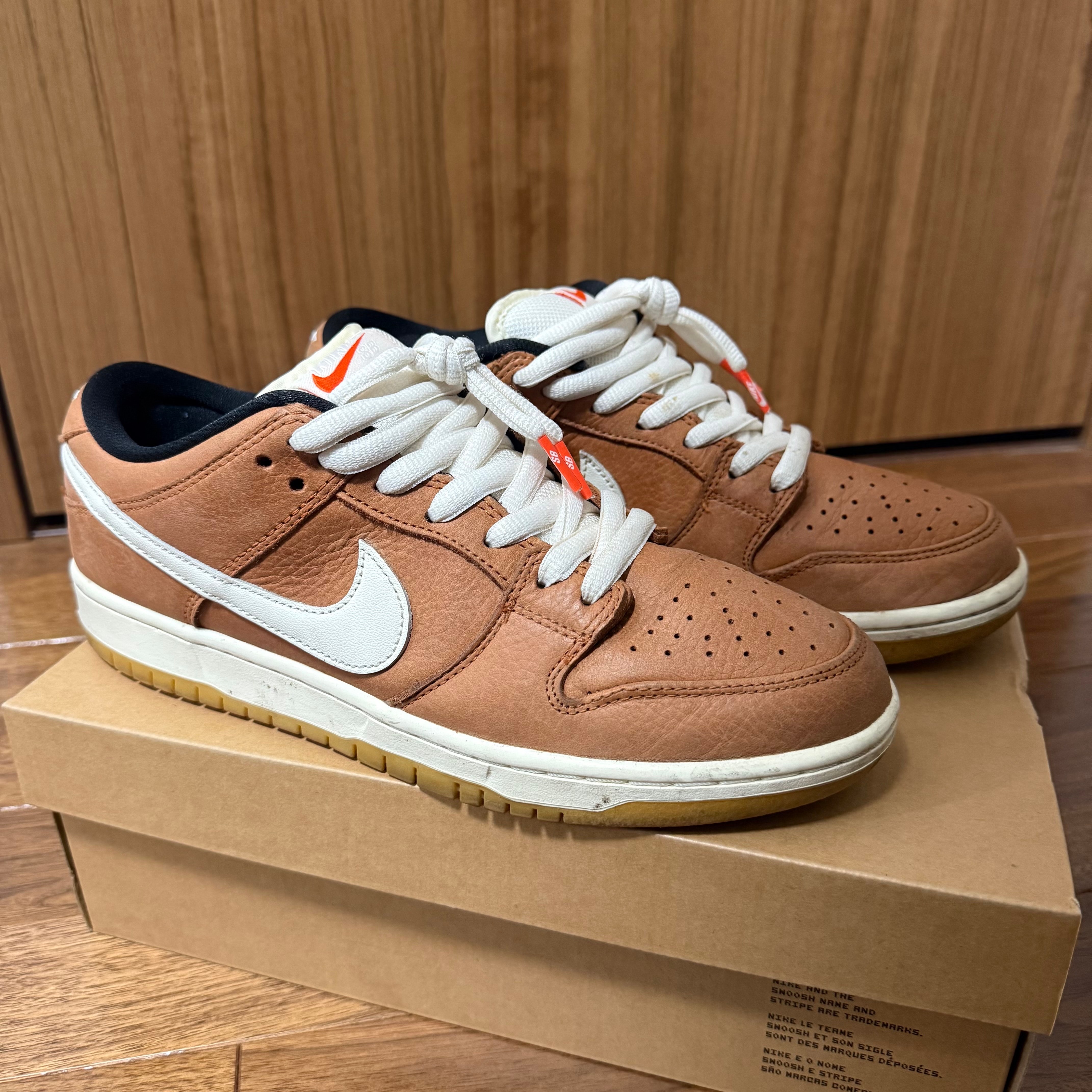 ナイキ SB オレンジラベル ダンク ロー プロ ISO 