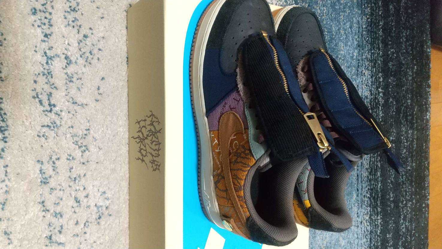 Travis Scott × Nike Air Force 1 Low Cactus Jack "Multi Color"