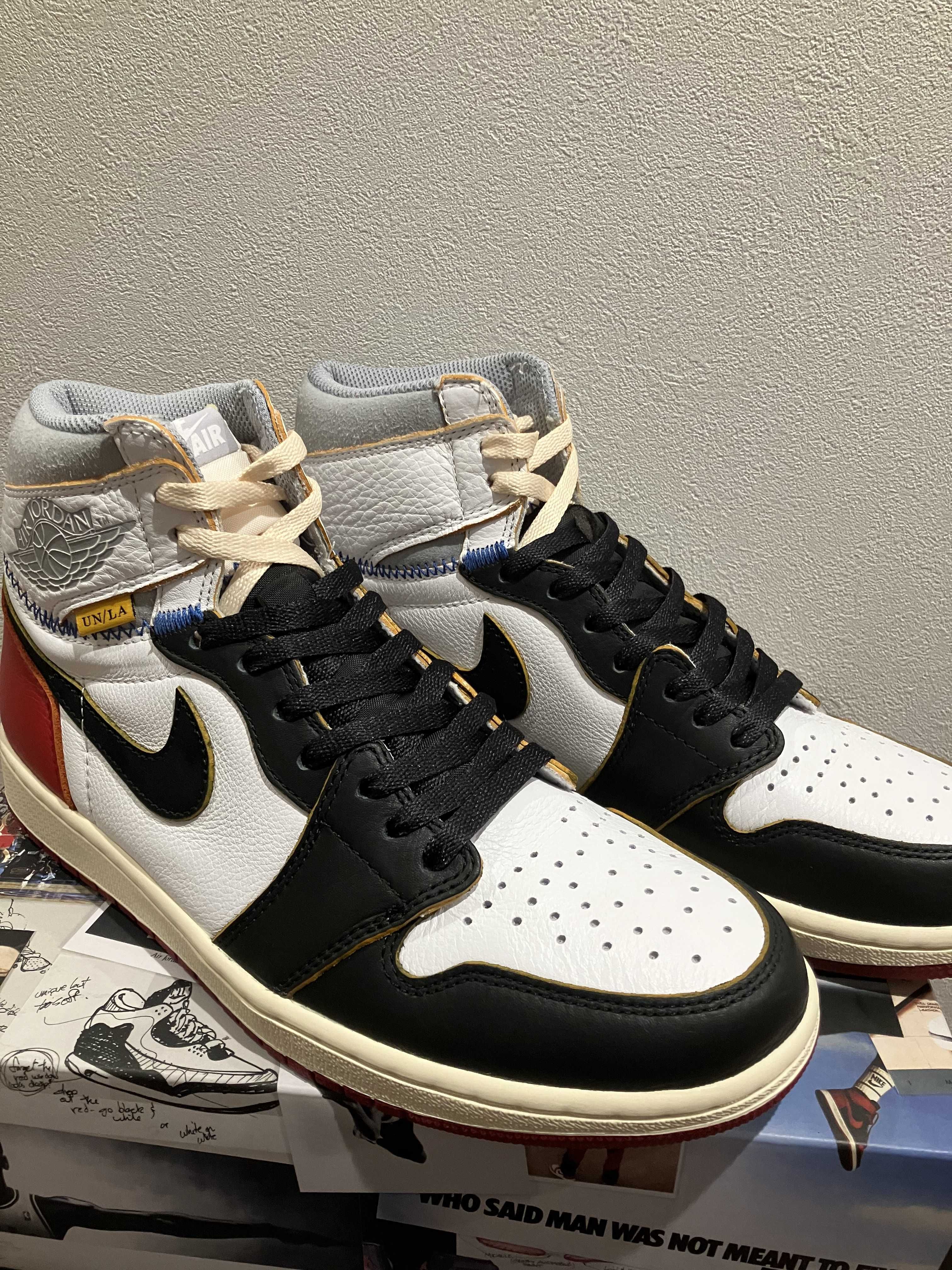 UNION × Nike Air Jordan 1 Retro High OG NRG "Varsity Red/Wolf Grey"