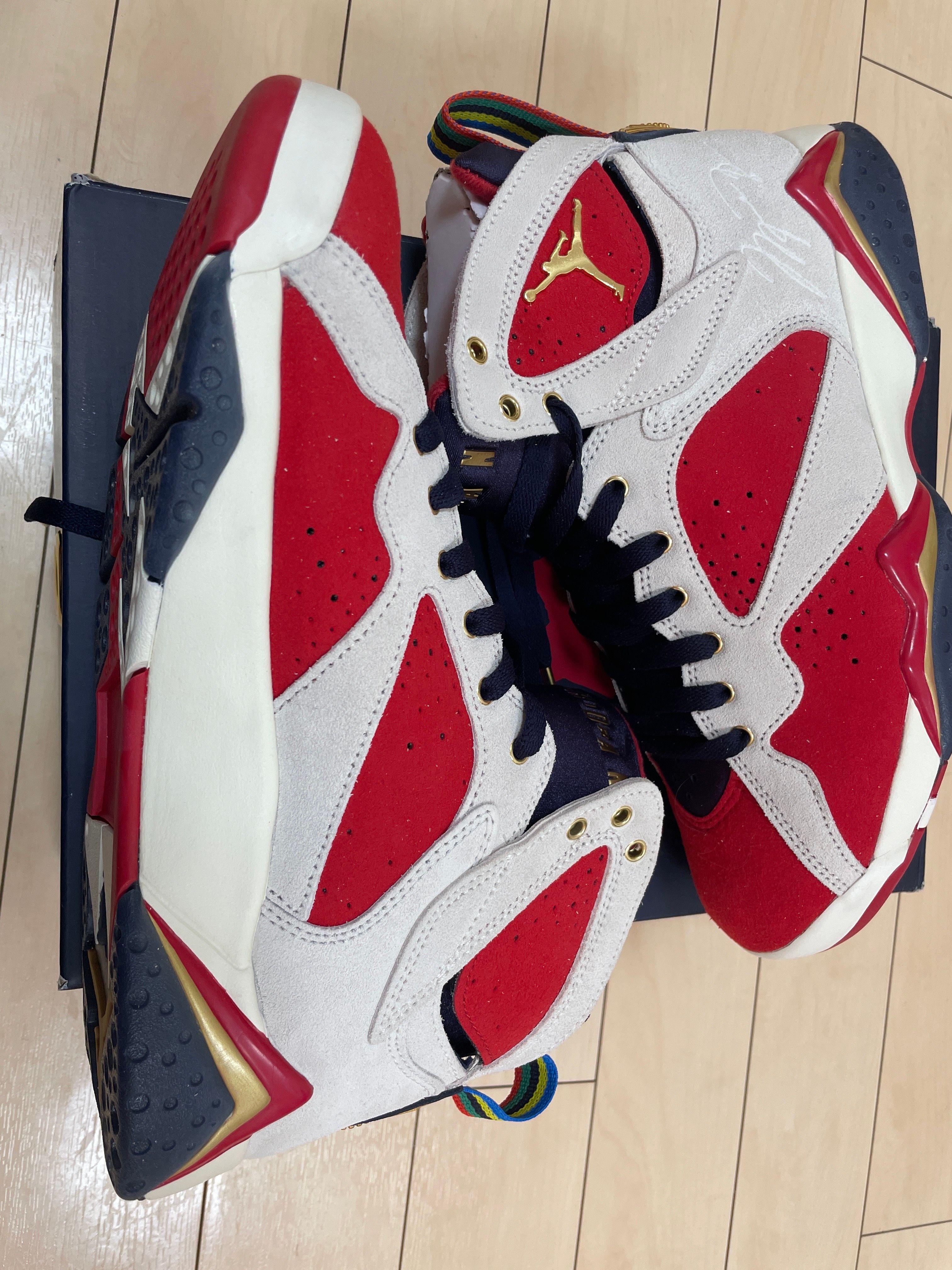 Trophy Room × Nike Air Jordan 7 "True Red and Obsidian"