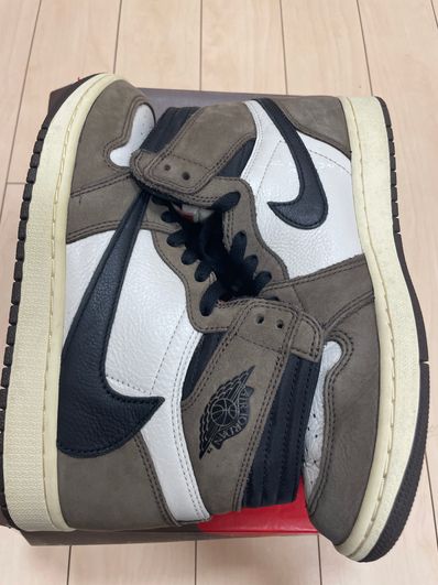 Travis Scott × Nike Air Jordan 1 Retro High OG TS SP "Sail/Dark Mocha"