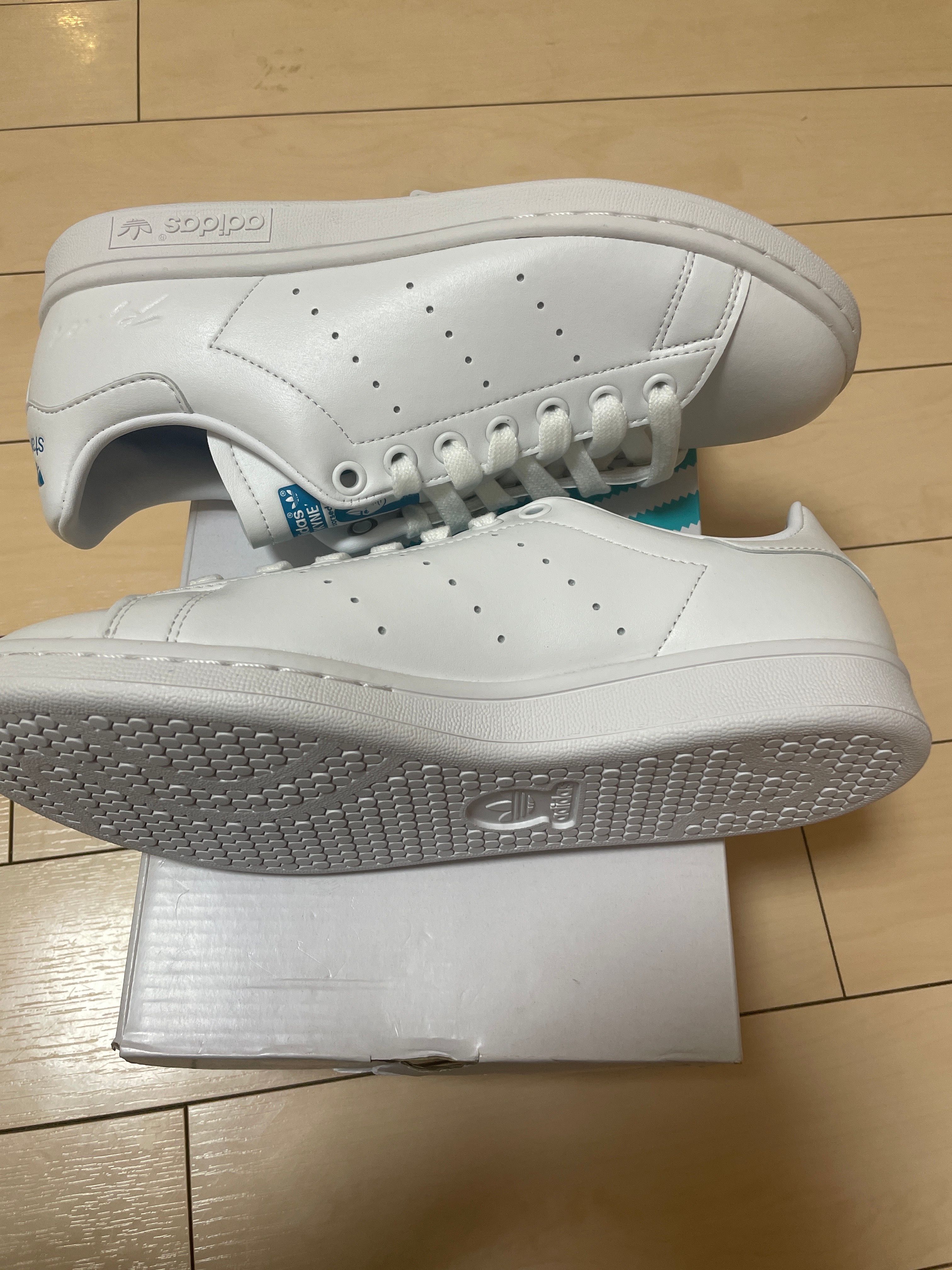 KYNE × adidas Stan Smith "White/Blue"