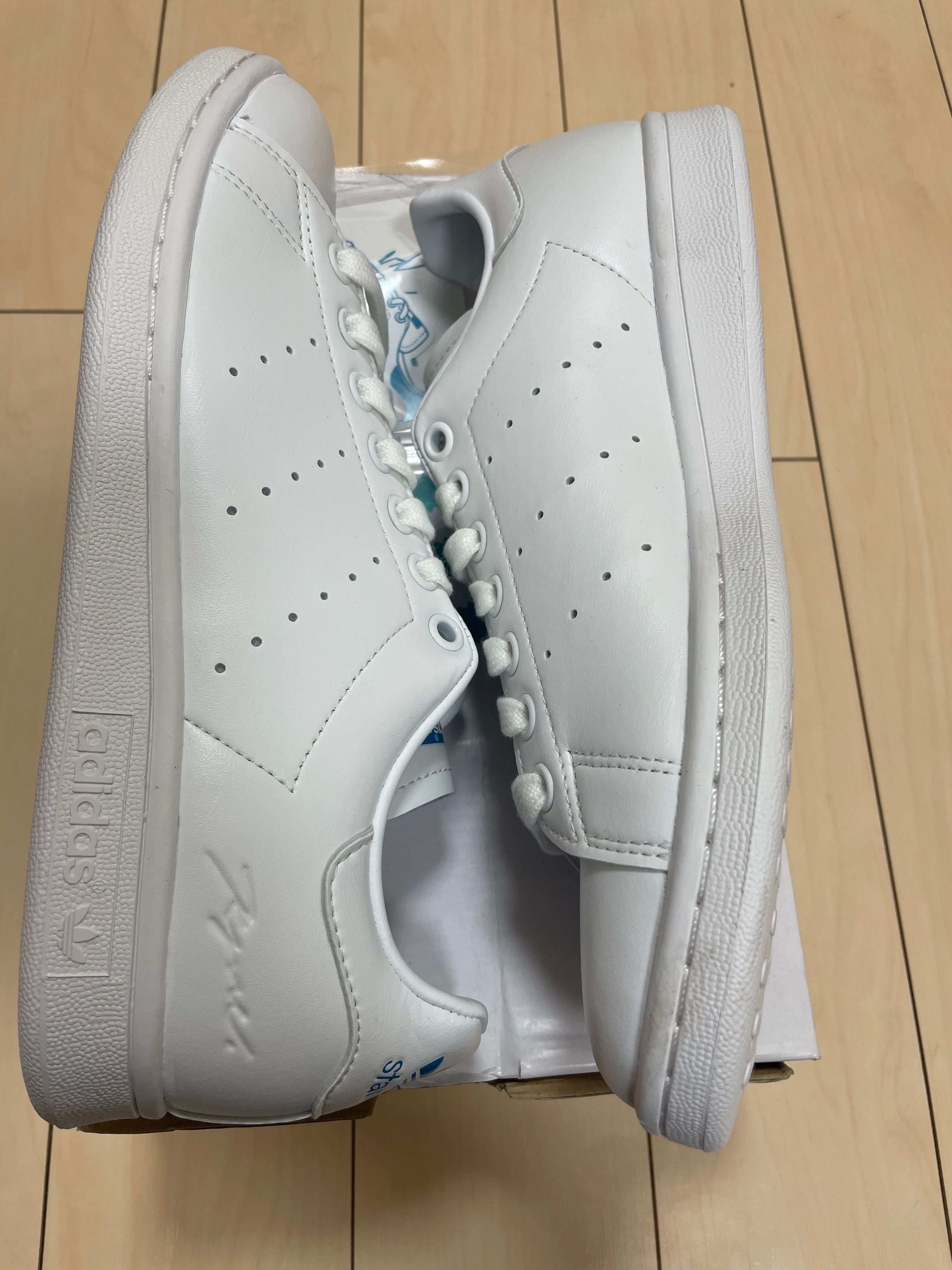 KYNE × adidas Stan Smith "White/Blue"